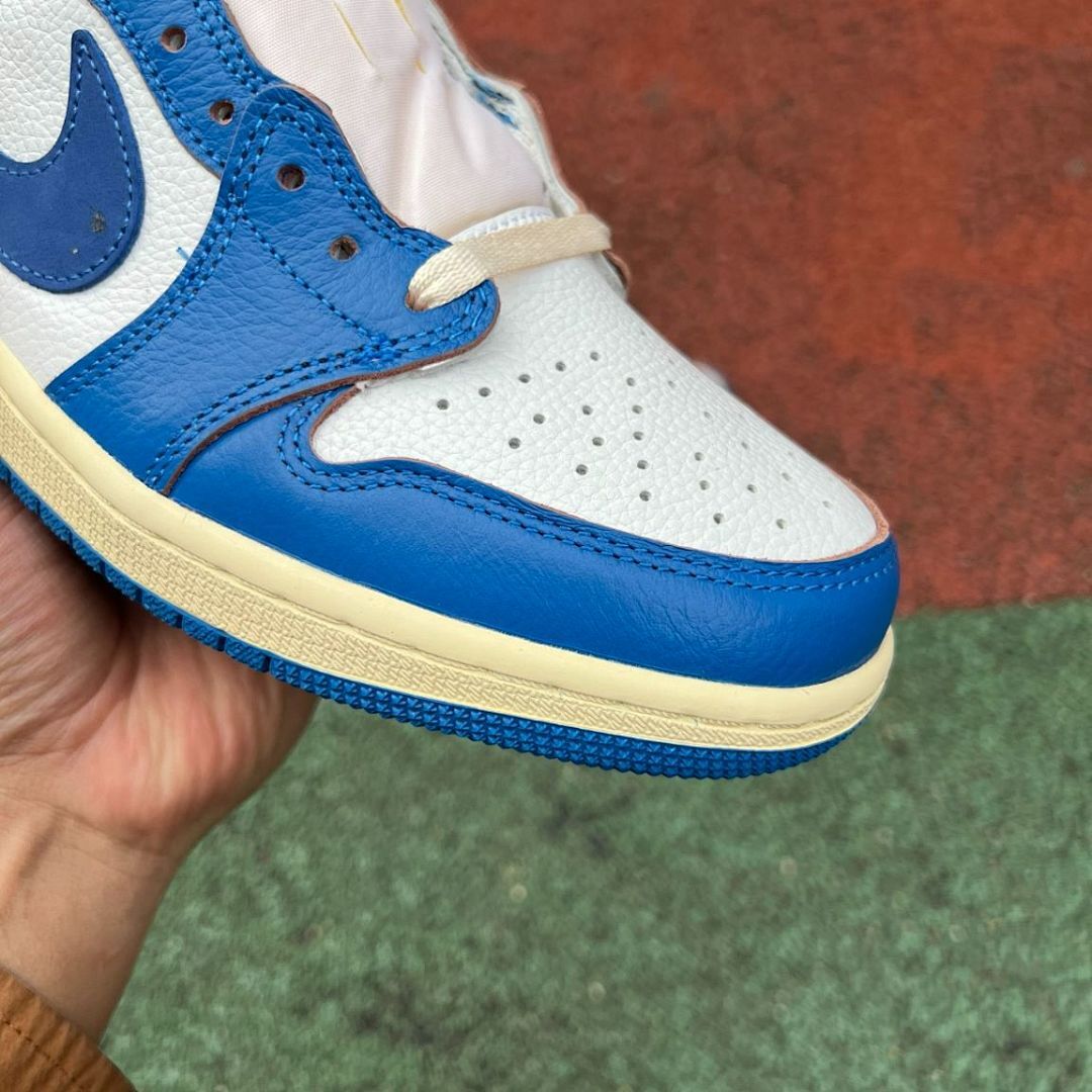 Nike Air Jordan 1 Low x Union LA SP Court Blue White Red Grey Mens Womens Sneakers DR5531-100