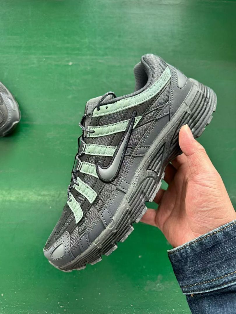 Nike P-6000 Anthracite Mint Foam Black Men's Women's Lifestyle Running Shoes Sneakers FD9874-002