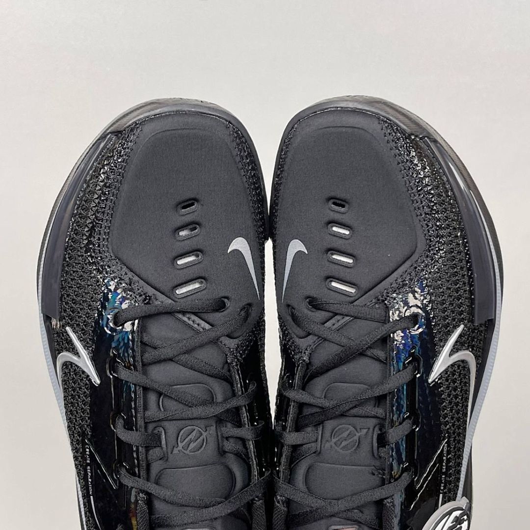Nike GT Cut 2 Black Metallic Silver Basketball Shoes