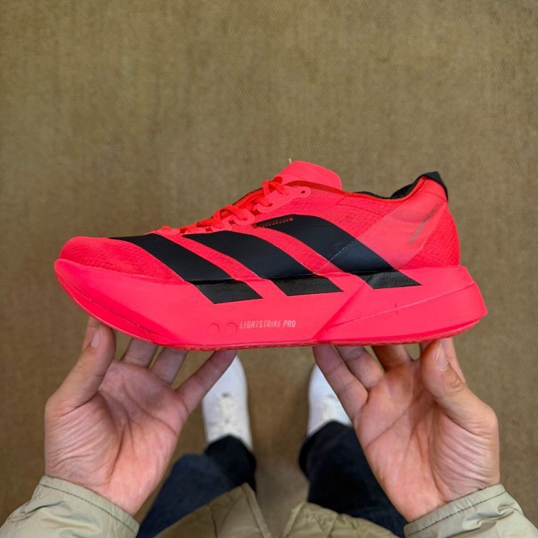 Adidas Adizero Adios Pro 3 Lightstrike Pro Running Shoes - Lucid Fuchsia / Core Black