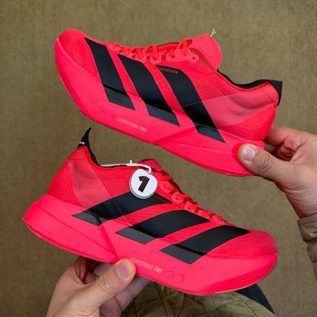 Adidas Adizero Adios Pro 3 Lightstrike Pro Running Shoes - Lucid Fuchsia / Core Black