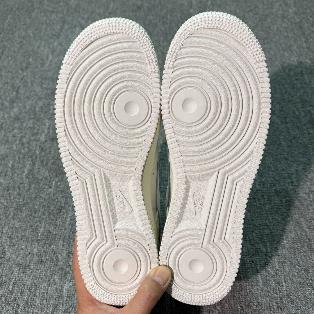 Nike Air Force 1 Low "Year of the Dragon" FQ8657-111 Sail White University Red CNY Embossed Sneakers