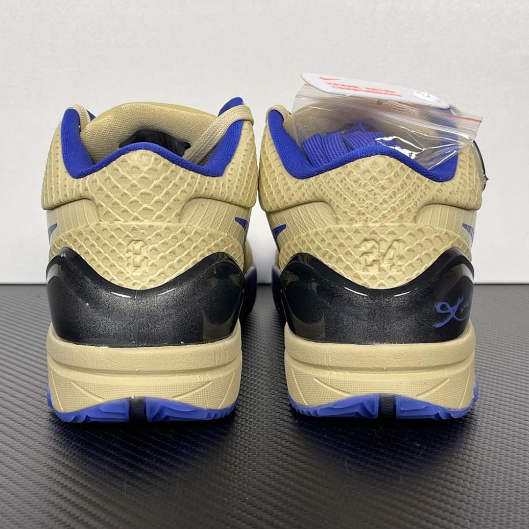 Nike Kobe 4 Protro "Philly" FV6325-100 Men's Basketball Shoes Sneakers Metallic Silver Varsity Royal Black Tan Gold Blue