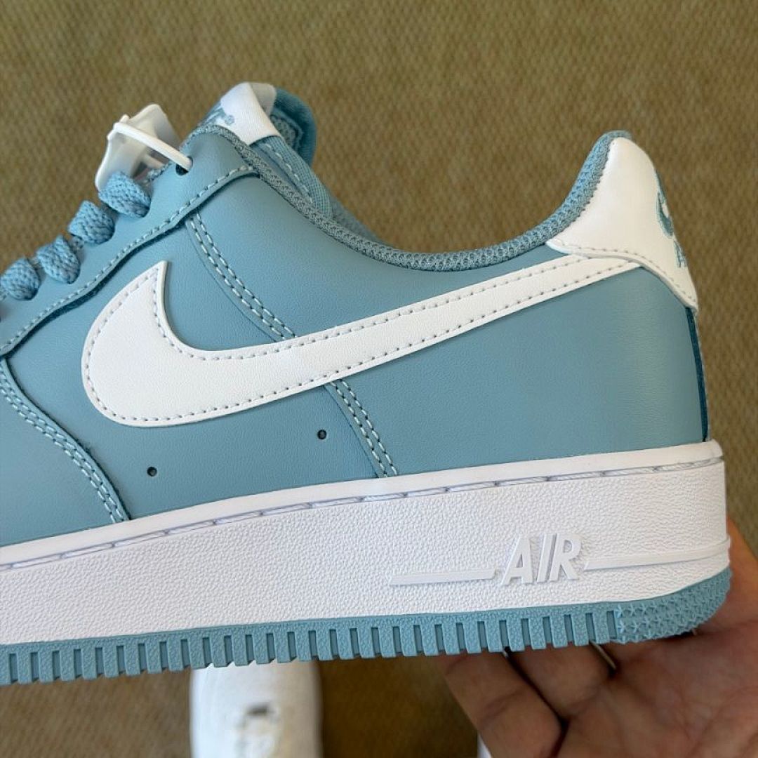 Nike Air Force 1 Low Oxygen Blue White Sneakers AF1 Shoes - Classic Light Blue Trainers for Men & Women Nike Air Force 1 Low 'Oxygen Blue' FQ8822-421