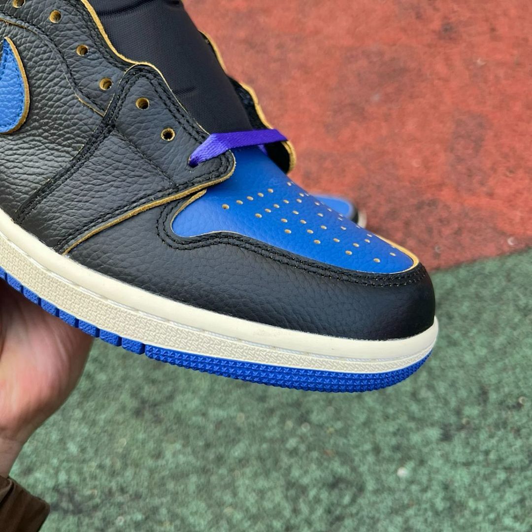 Air Jordan 1 Retro High OG SP Union LA x Fragment Design Royal Blue Black Toe Sample Men's Sneaker (SP26-MNJDLS-473-CHRIS-HIROSHI / TOOLINGCODE: AJ1-NTBF-J-005)