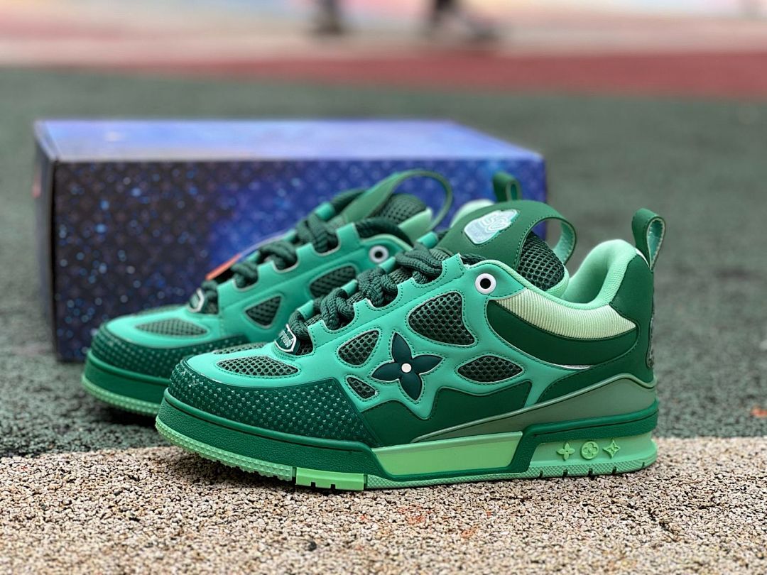 Louis Vuitton LV Skate Sneaker Green 1ACV4W