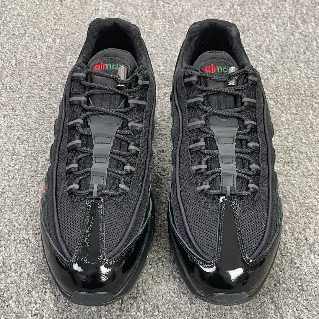 Nike Air Max 95 UNDEFEATED Black Military Green University Red DH6525-001 Men's Sneakers