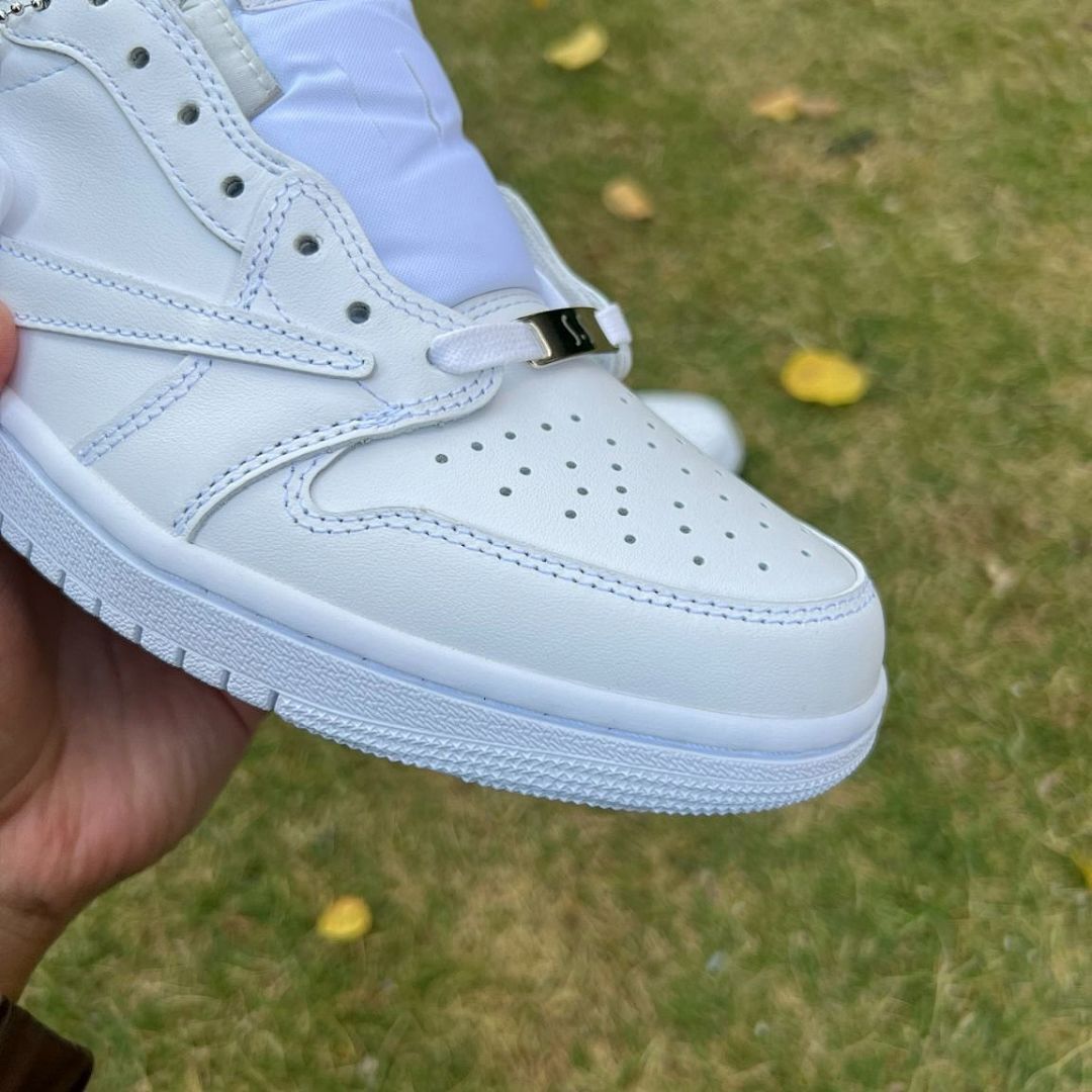 Travis Scott x Air Jordan 1 Low OG SP Sail University Red Phantom White DM7866-160 Cactus Jack Sneakers