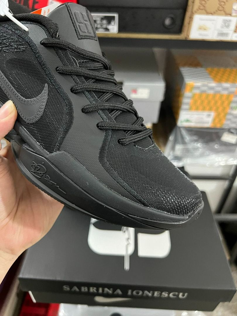 Nike Sabrina 1 Black Dark Grey Basketball Shoes - Sabrina Ionescu Signature Sneaker DX6785-002
