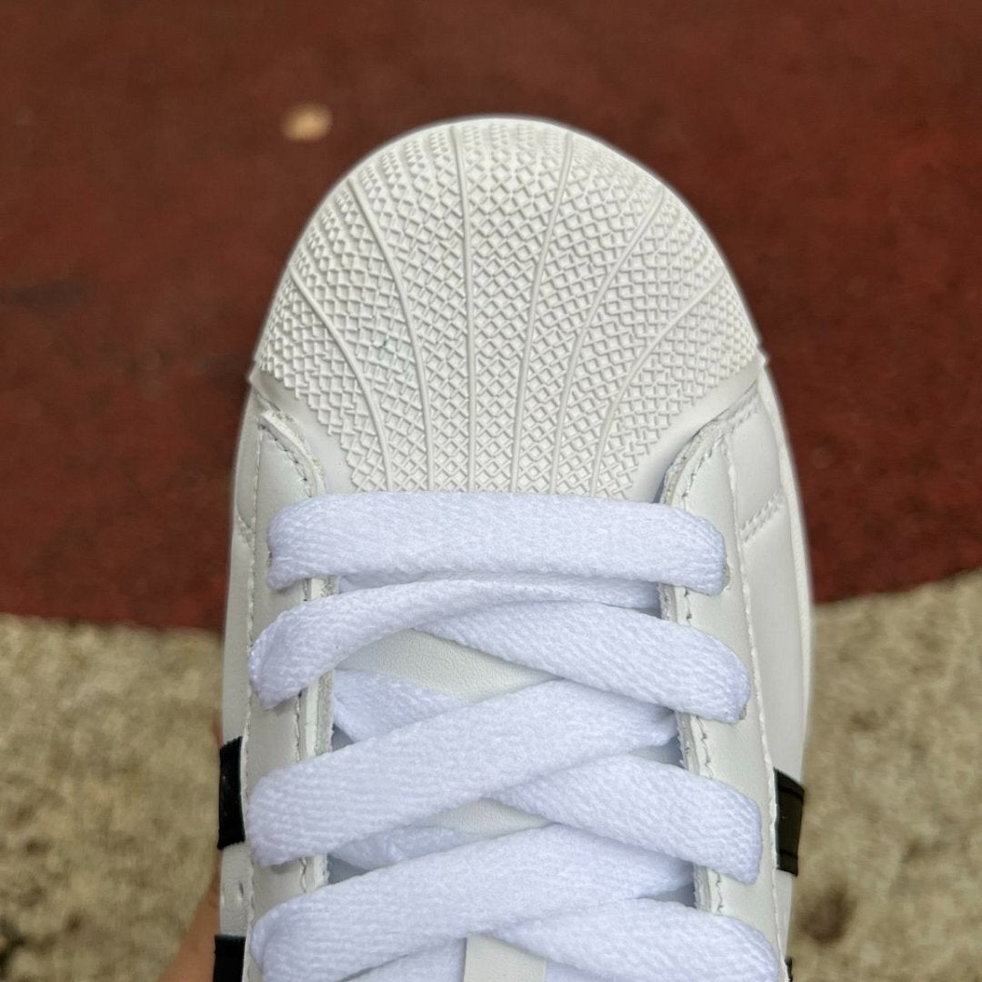 Adidas Superstar White Black Classic Shell Toe Sneakers