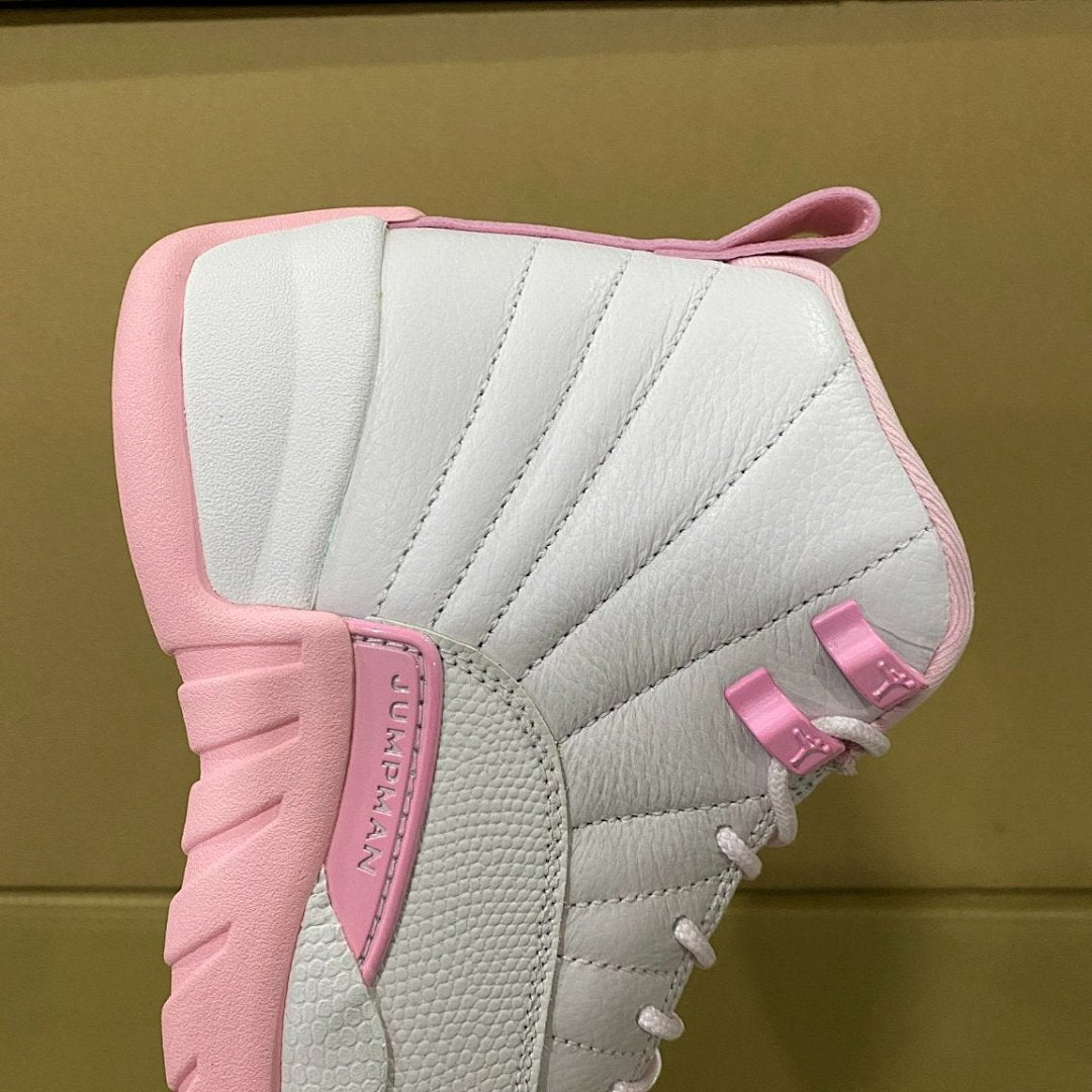 Nike Air Jordan 12 Retro GS Pearl Pink Soft Pink Grade School Sneakers 510815 600