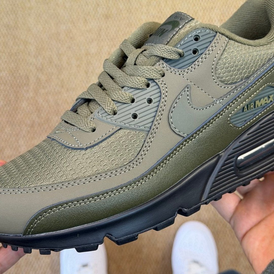 Nike Air Max 90 Medium Olive Black Men's Shoes FD0657-200