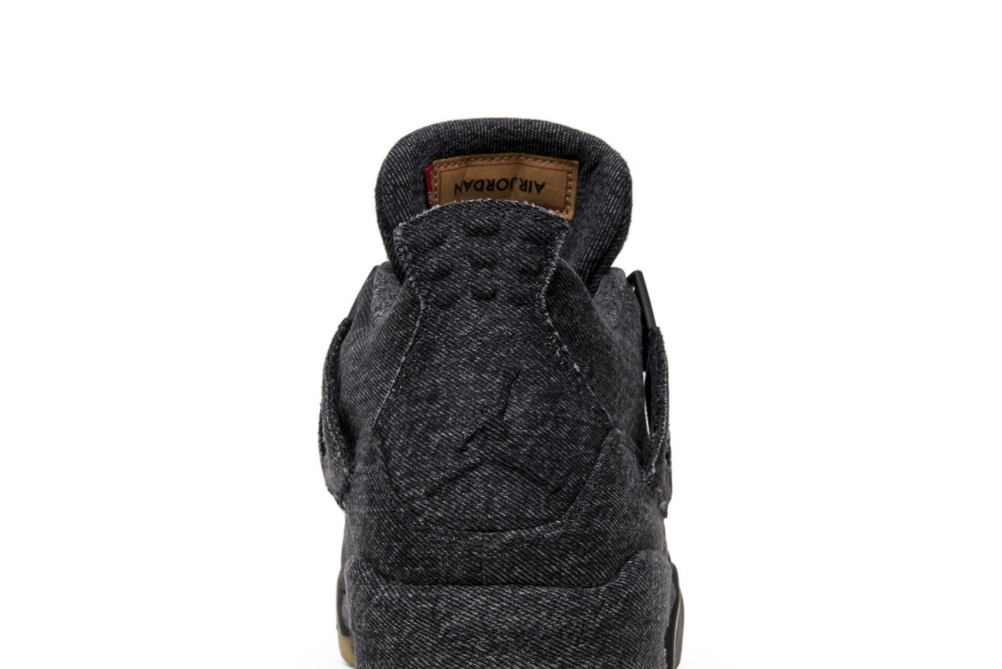 Levis X Air Jordan 4 Retro Black Denim ( Blank Tag ) AO2571-001