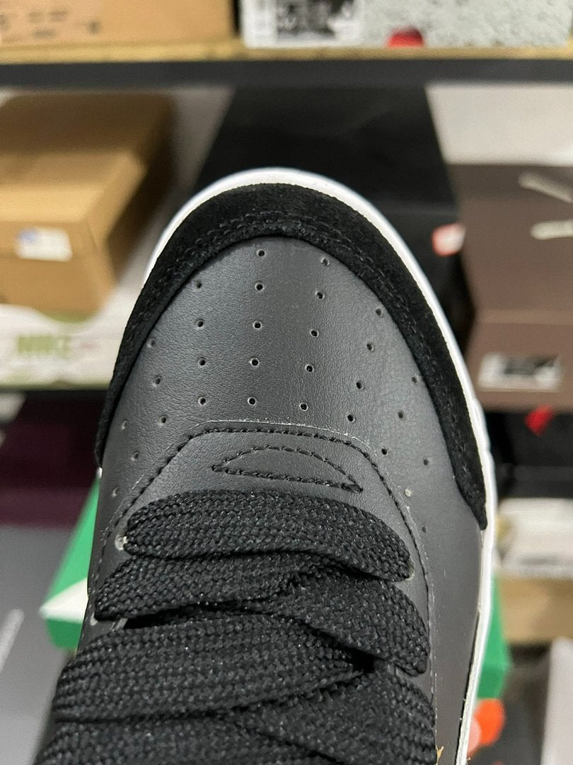PUMA CA Match Leather Casual Sneakers Black White 387600-01