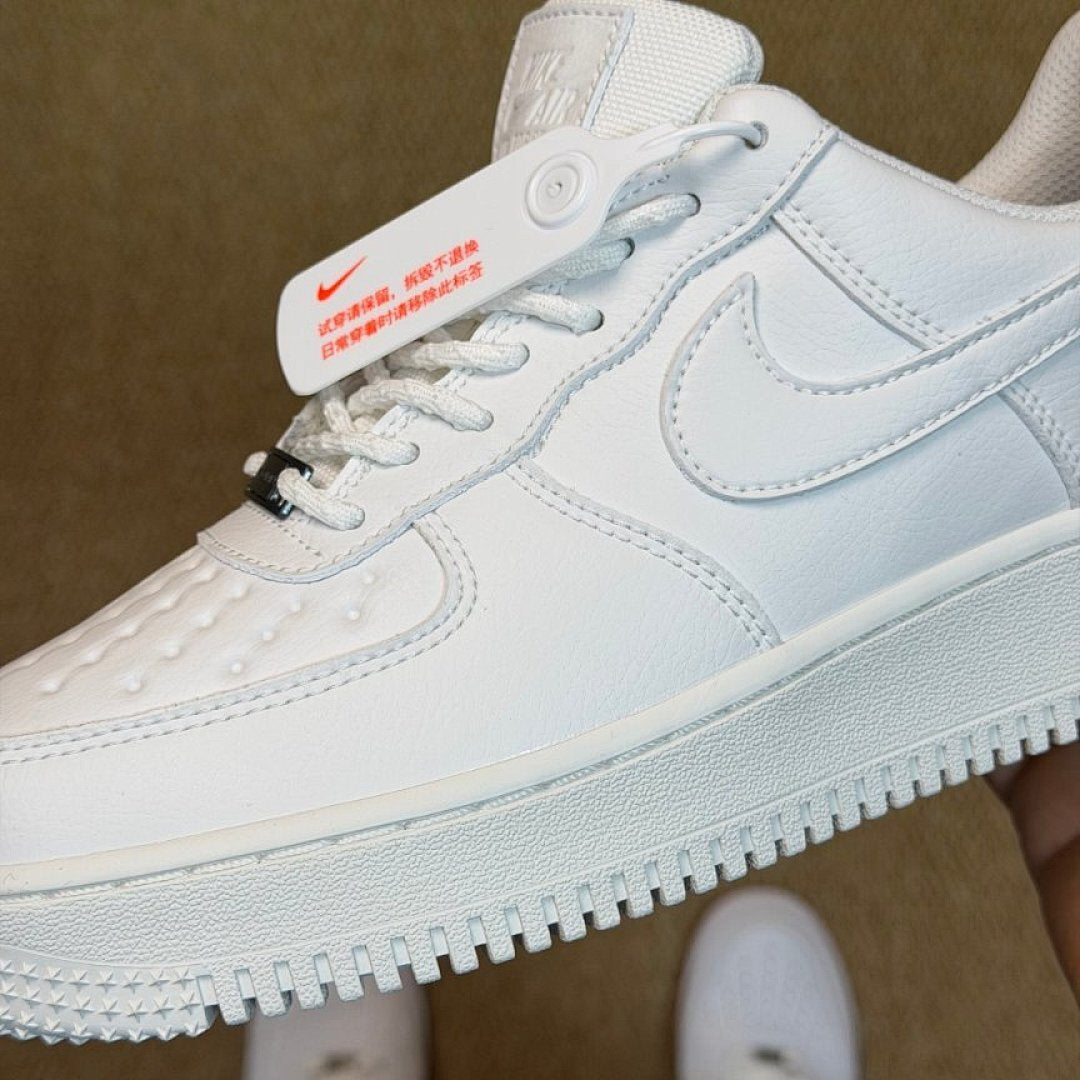Nike Air Force 1 Low White Vibram Sole Platform Sneakers
