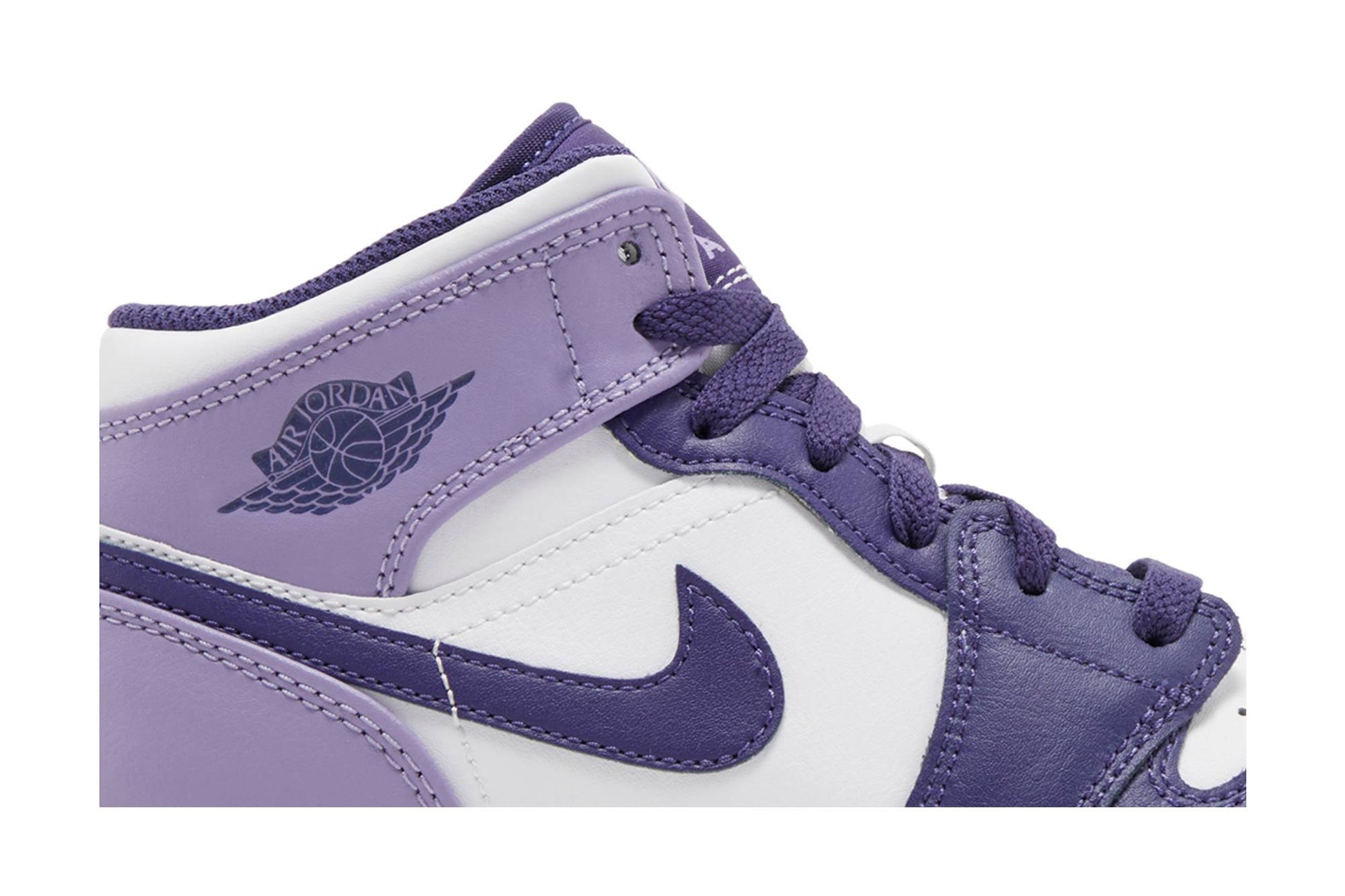 ( Grade School ) Air Jordan 1 Mid Sky J Purple DQ8423-515