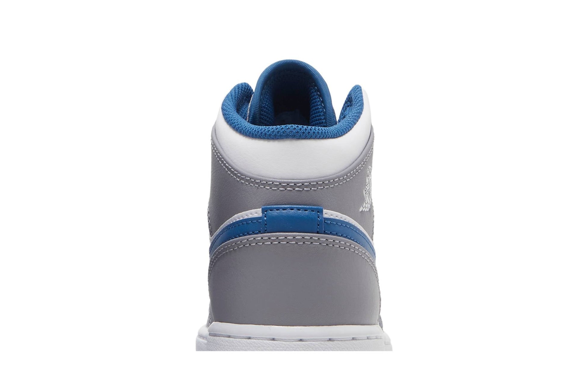( Grade School ) Air Jordan 1 Mid 'Cement True Blue' DQ8423-014