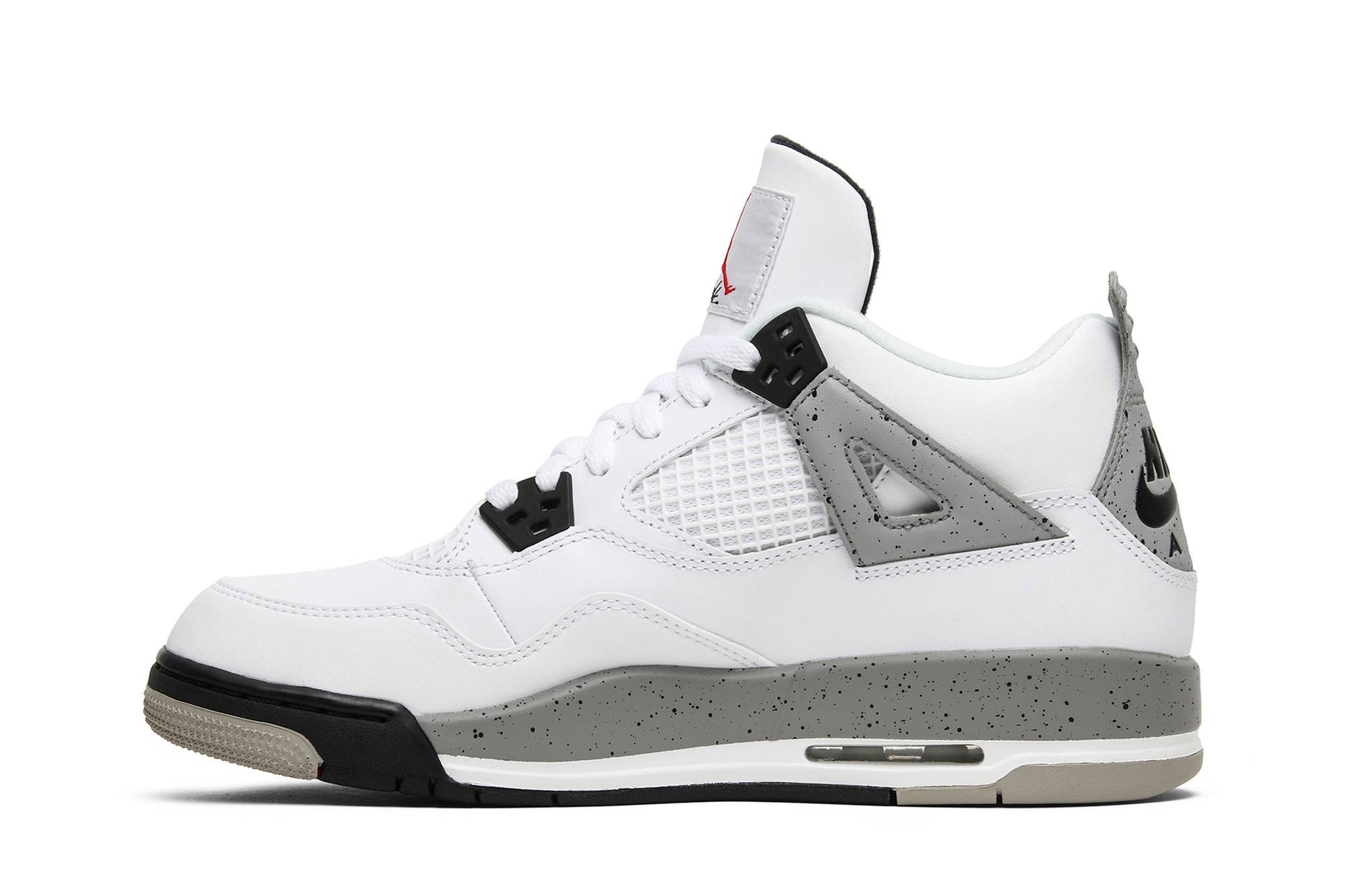( Grade School ) Air Jordan 4 Retro OG BG 2016 White Cement 836016-192