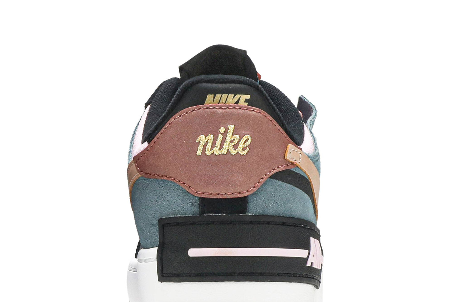 ( Women ) Nike Air Force 1 Shadow Black Light Arctic Pink CU5315-001