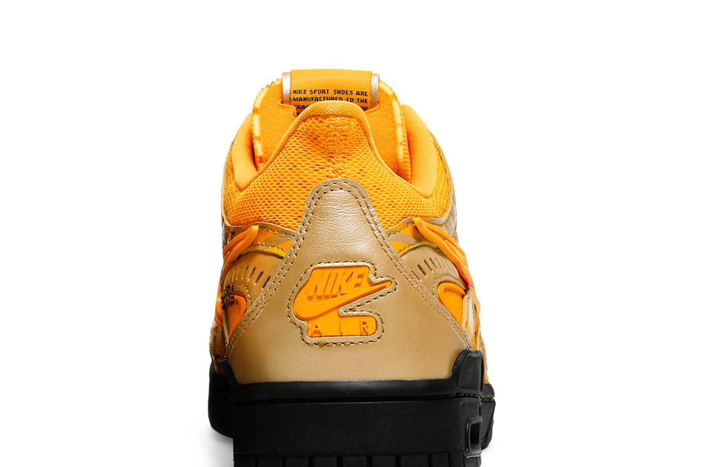 Off-White X Nike Air Rubber Dunk 'University Gold' [also Worn By William Chan] CU6015-700