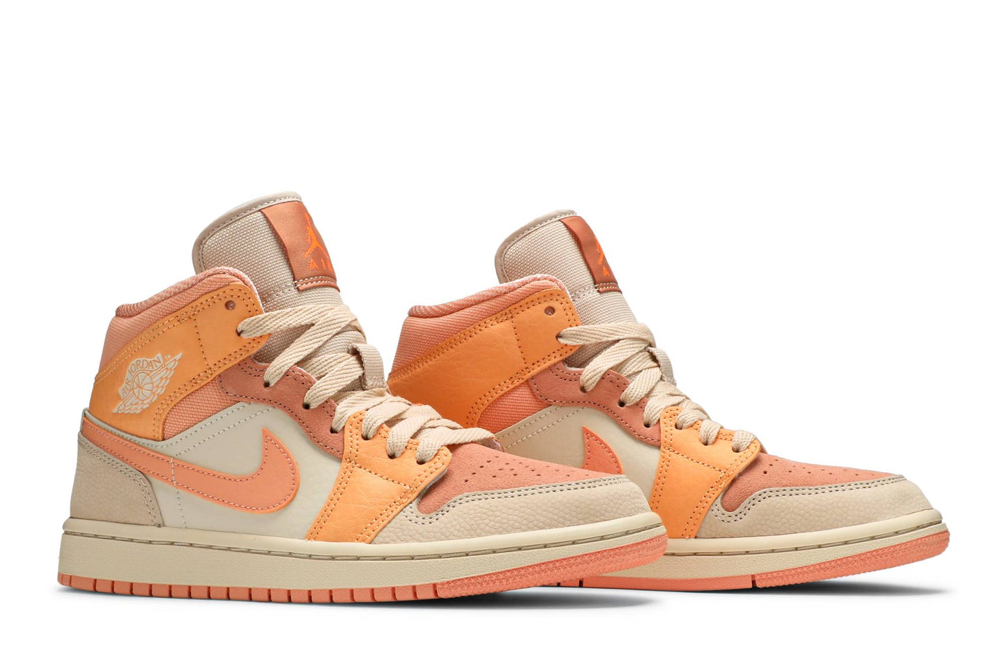 ( Women ) Air Jordan 1 Mid Apricot DH4270-800