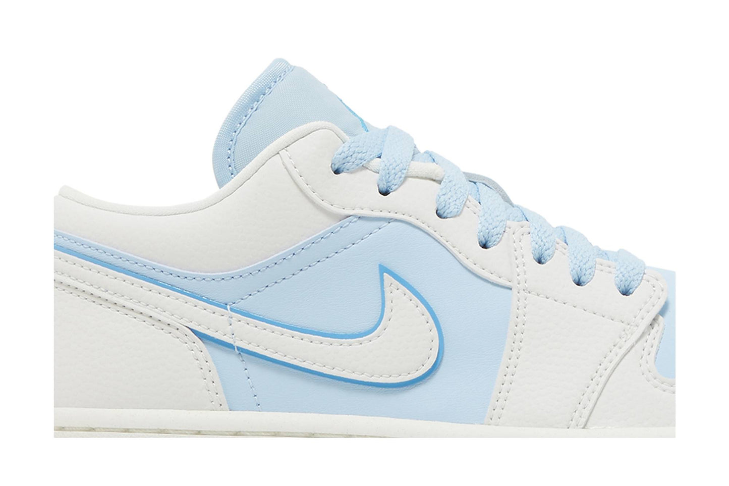 ( Women ) Air Jordan 1 Low SE Reverse Ice Blue DV1299-104