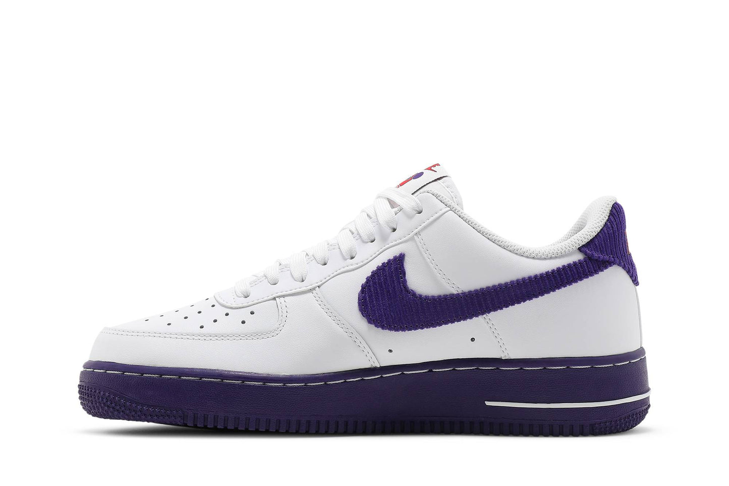 Nike Air Force 1 07 LV8 EMB White Court Purple DB0264-100