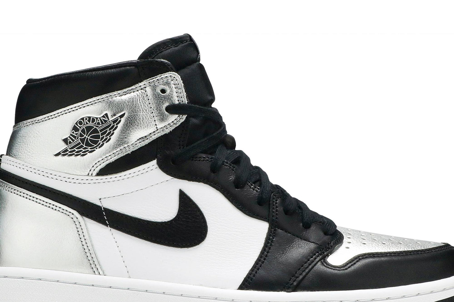 ( Women ) Air Jordan 1 Retro High OG 'Silver Toe' CD0461-001