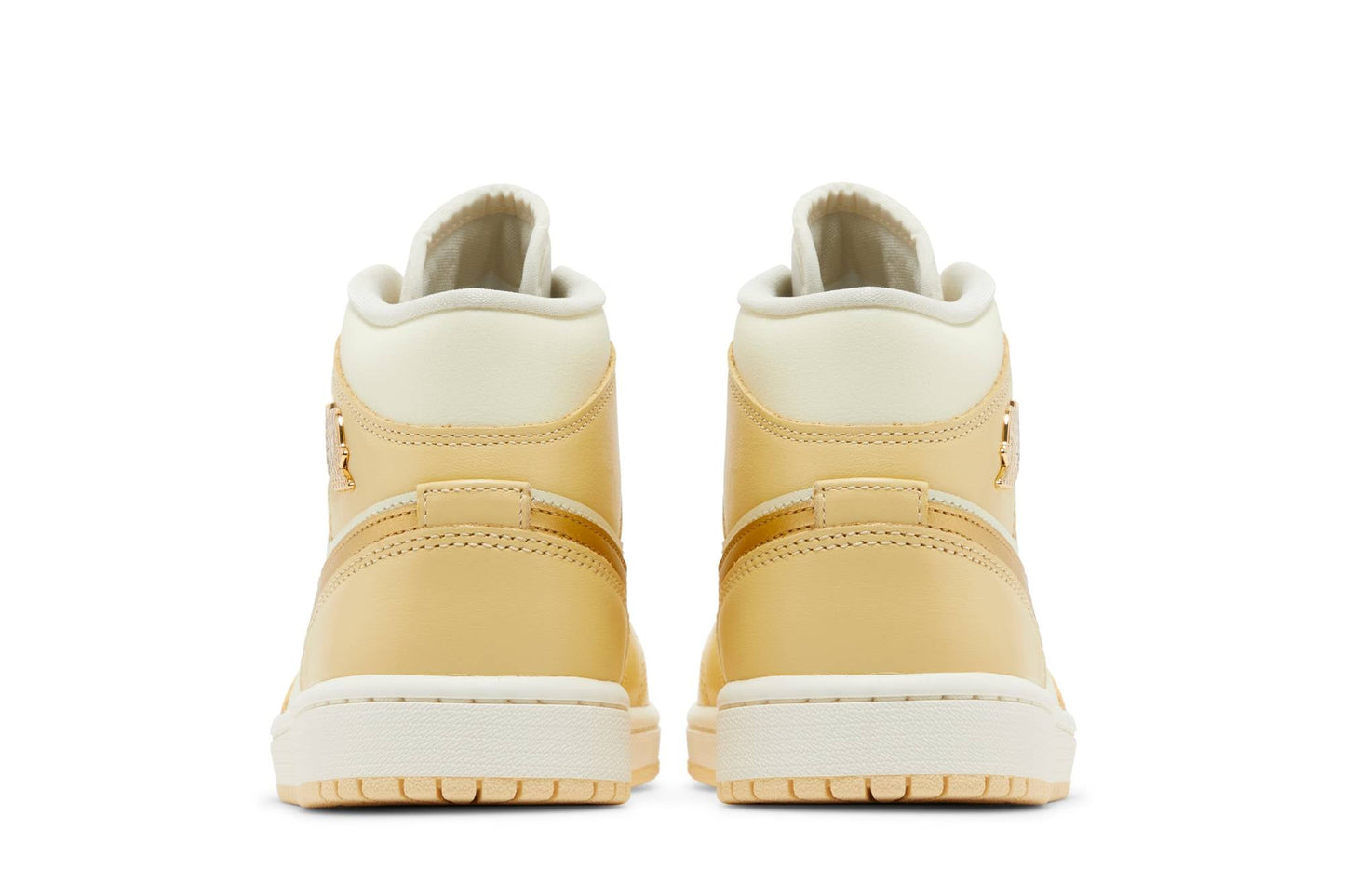 ( Women ) Air Jordan 1 Mid 'Pale Vanilla Gold' FB9892-200