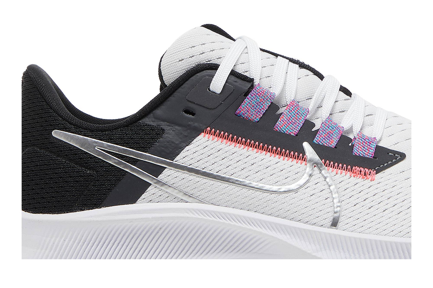 ( Women ) Nike Air Zoom Pegasus 38 White Metallic Silver CW7358-101