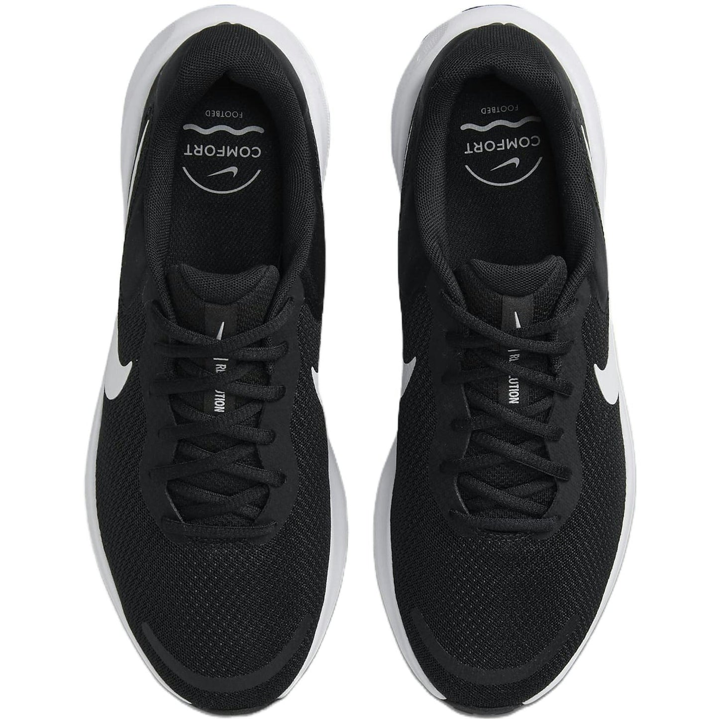 Nike Revolution 7 In Black 'Comfort Versatile Cushion Breathable Low-top Running' FB2207-001