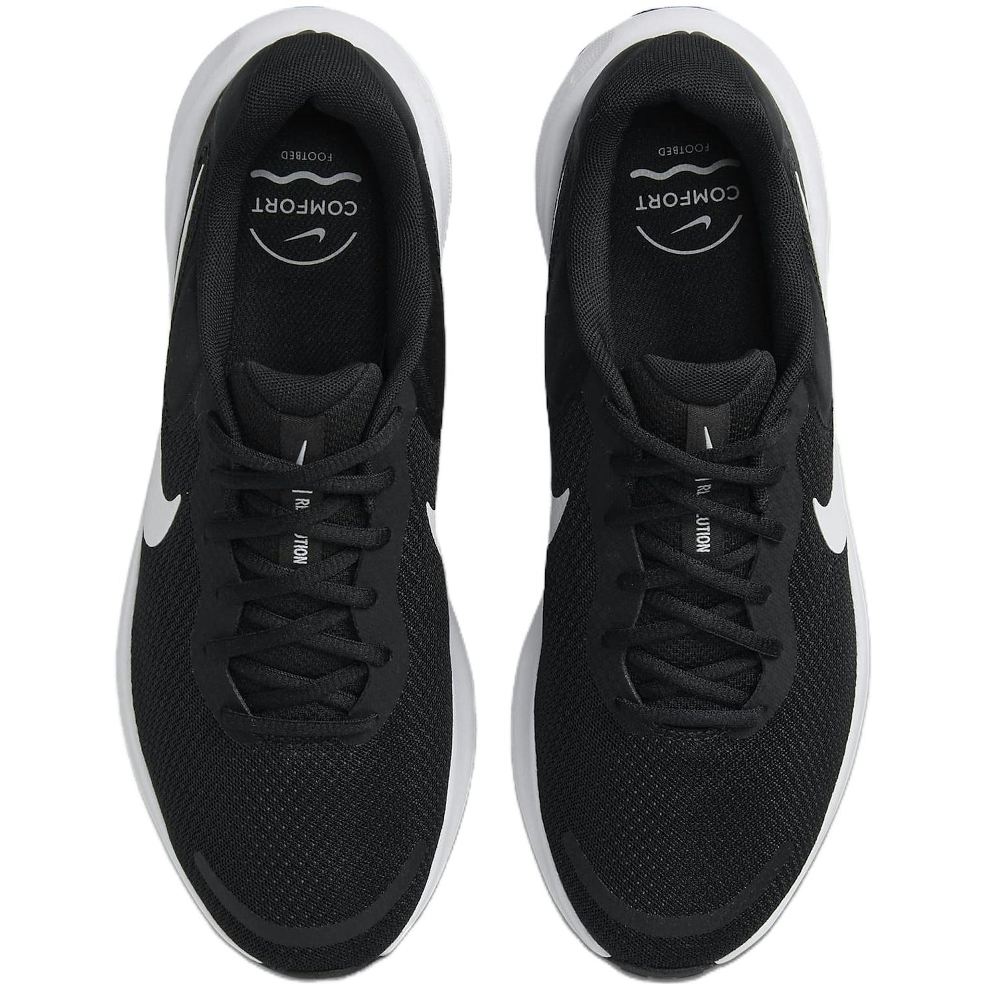 Nike Revolution 7 In Black 'Comfort Versatile Cushion Breathable Low-top Running' FB2207-001