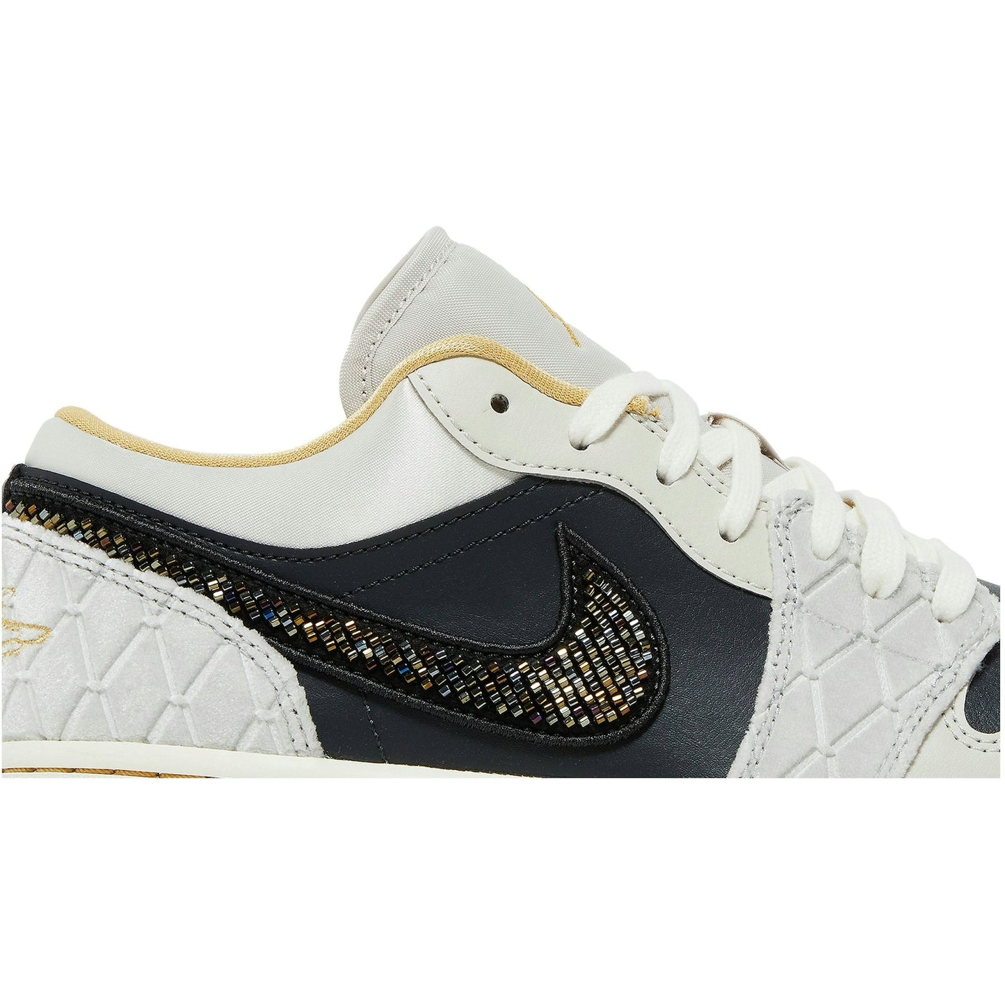 Air Jordan 1 Low 'Beaded Swoosh' DV1762-001