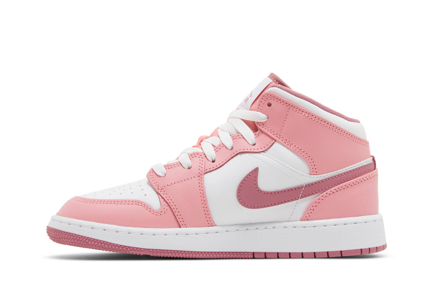( Grade School ) Air Jordan 1 Mid Valentines Day 2023 DQ8423-616