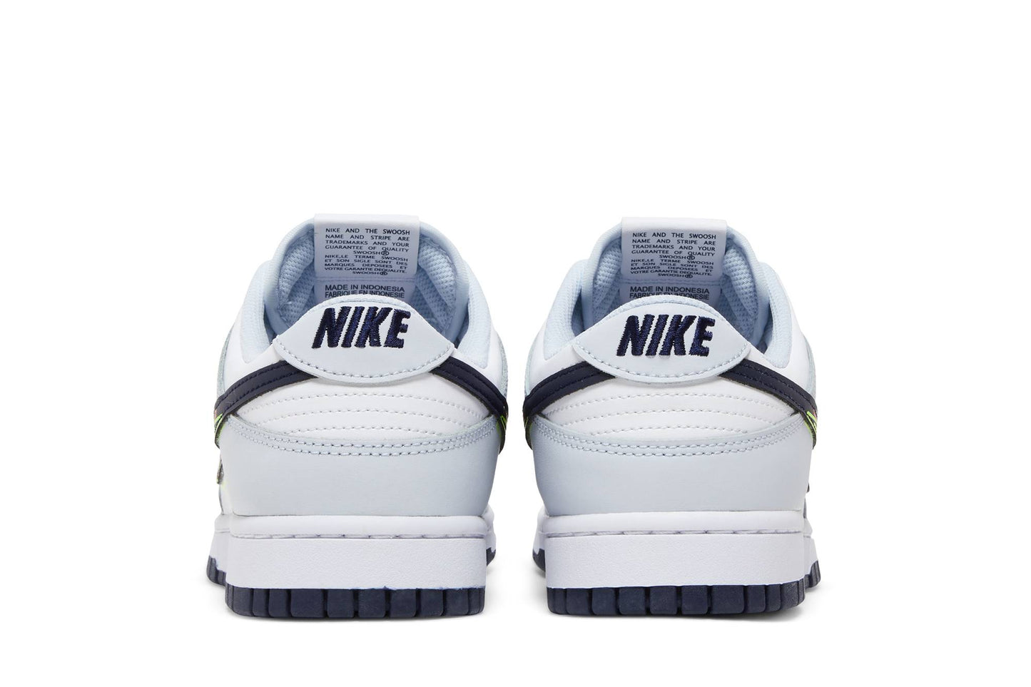 Nike Dunk Low 3D Swoosh White Grey Navy DV6482-100