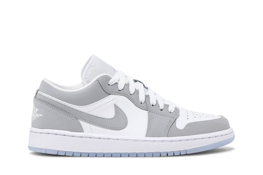 ( Women ) Air Jordan 1 Low 'White Wolf Grey' DC0774-105