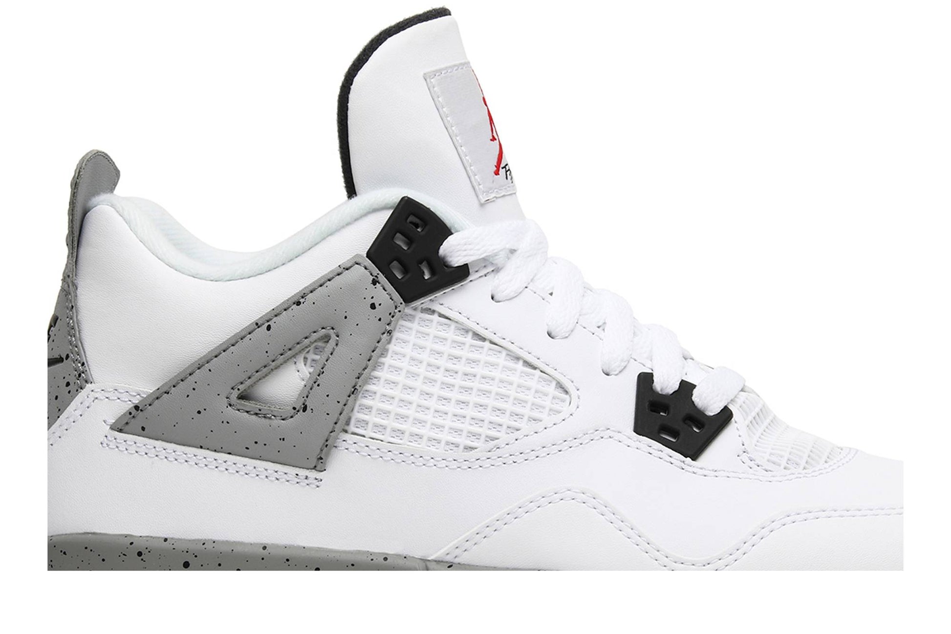 ( Grade School ) Air Jordan 4 Retro OG BG 2016 White Cement 836016-192