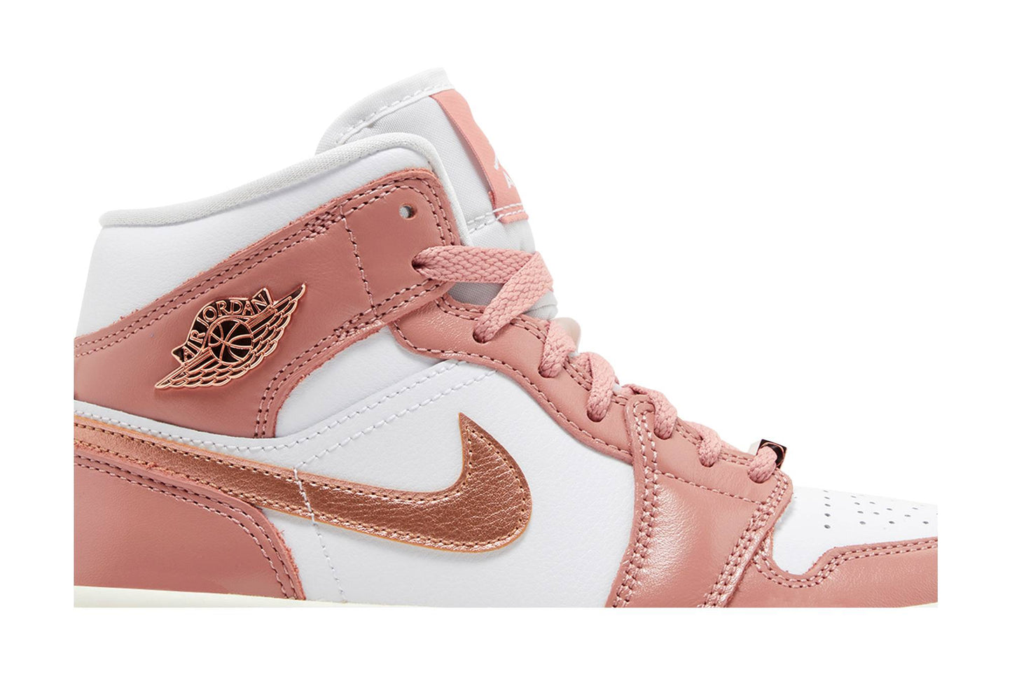 ( Women ) Air Jordan 1 Mid SE 'Red Stardust' FB9892-670