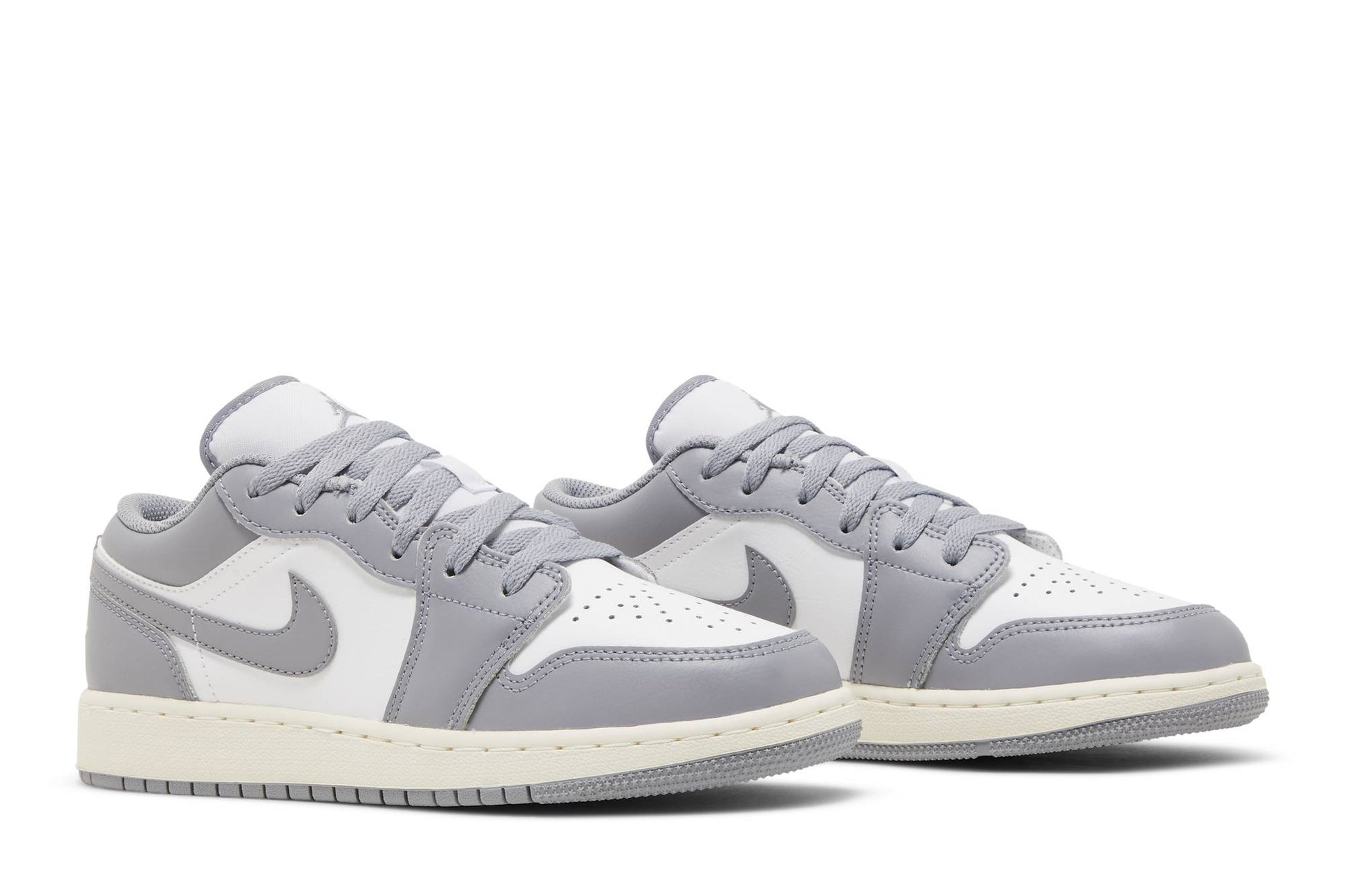 ( Grade School ) Air Jordan 1 Low 'Vintage Grey' 553560-053