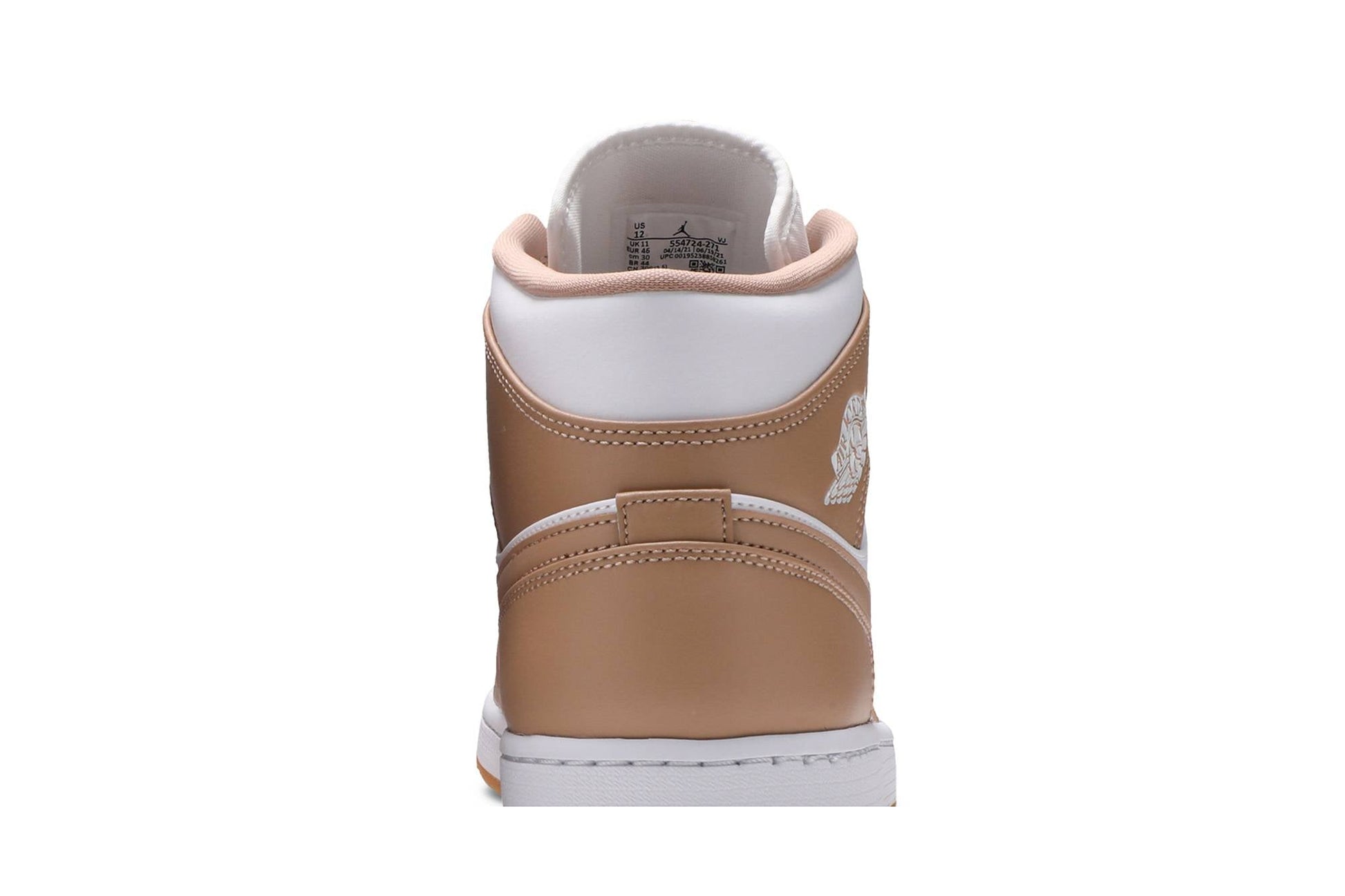Air Jordan 1 Mid Tan Gum 554724-271