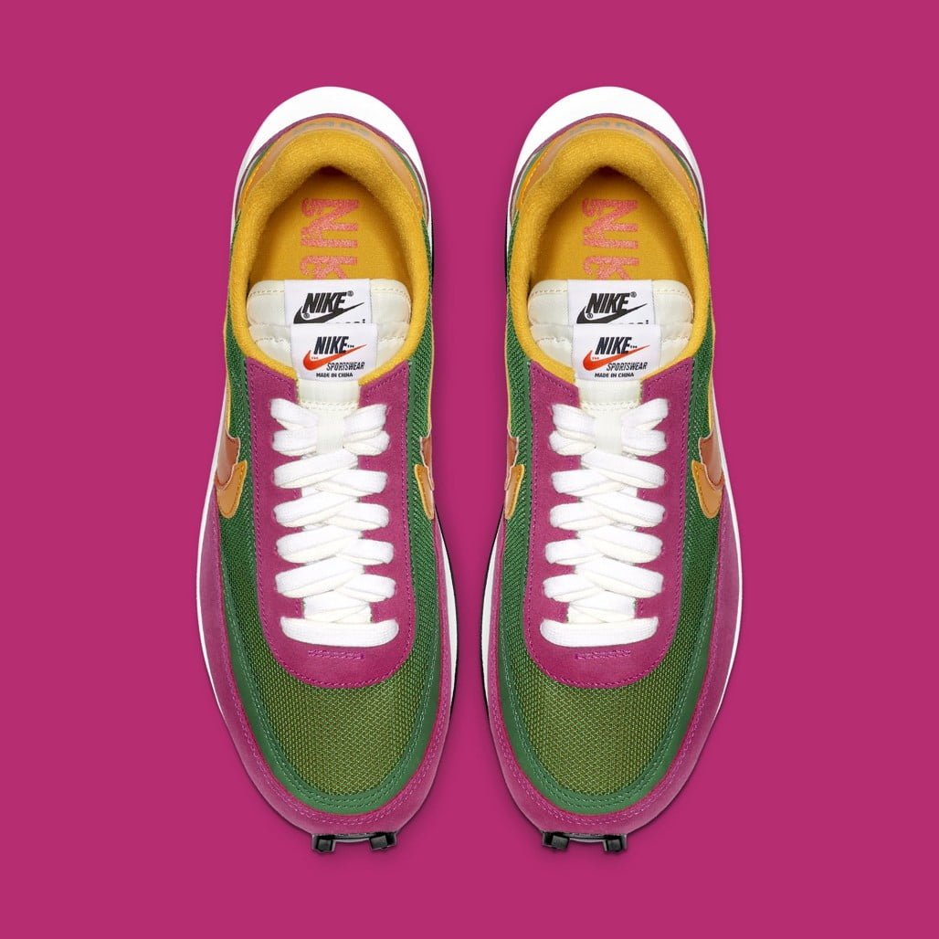 Nike LD Waffle Sacai Pine Green