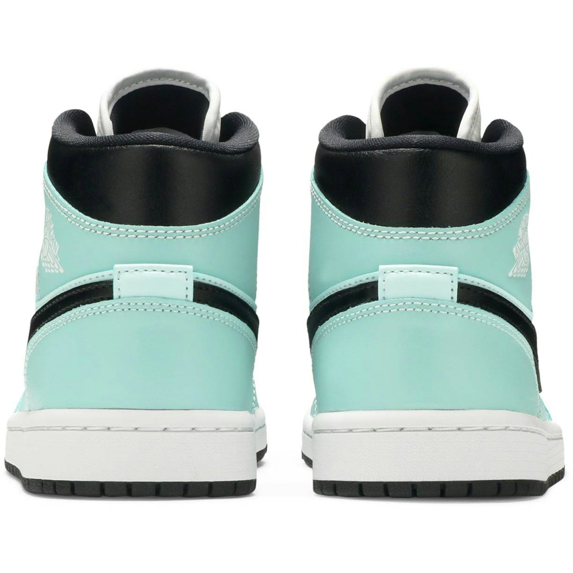 ( Women ) Air Jordan 1 Mid Aqua Black BQ6472-300