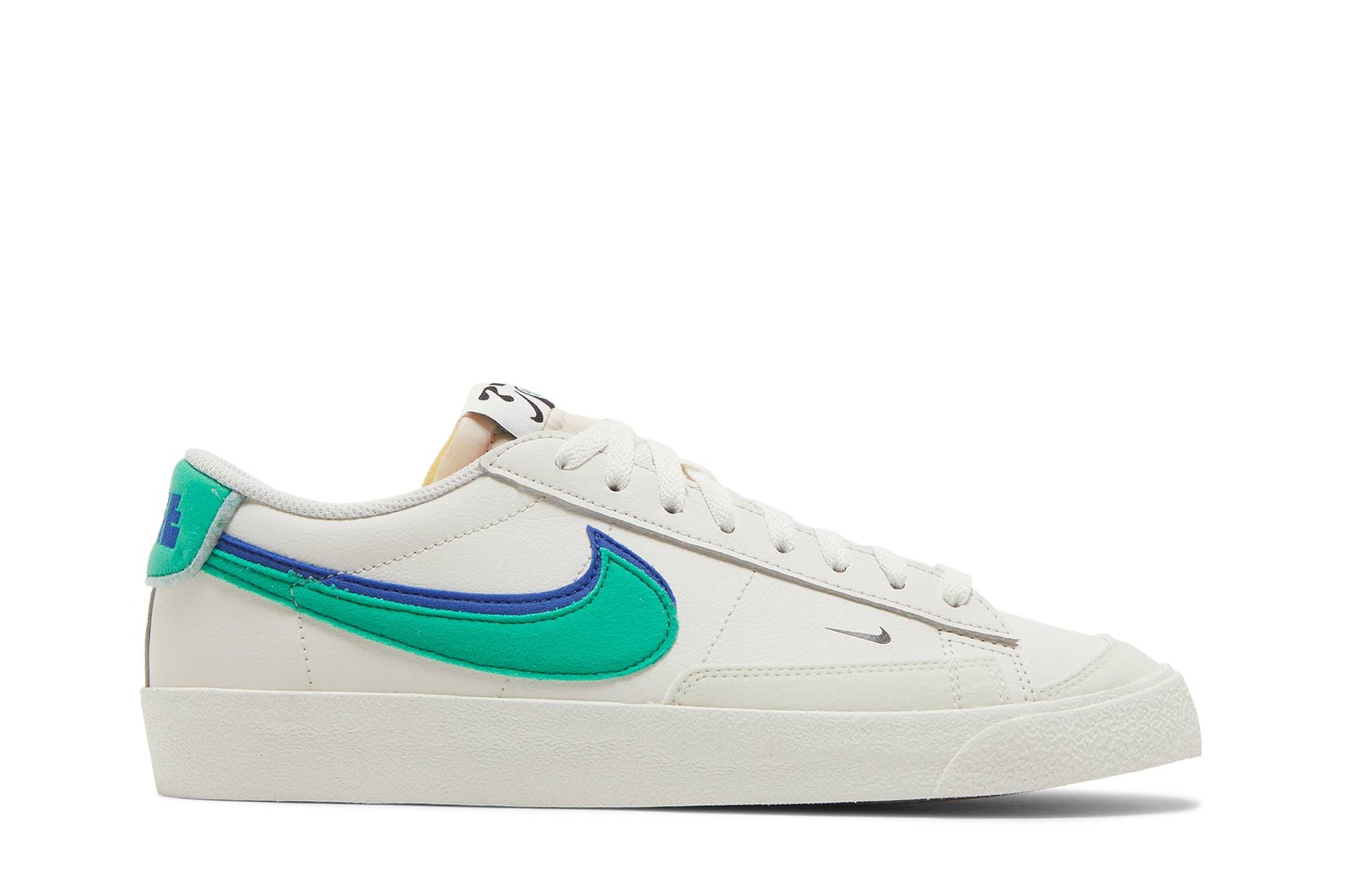 Nike Blazer Low 72 Double Swoosh 'Sail Green Blue' DO9777-001