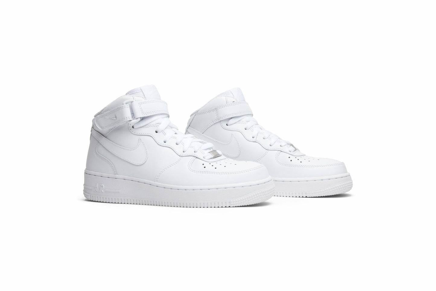 ( Women ) Nike Air Force 1 Mid 07 Leather 'Triple White' 366731-100