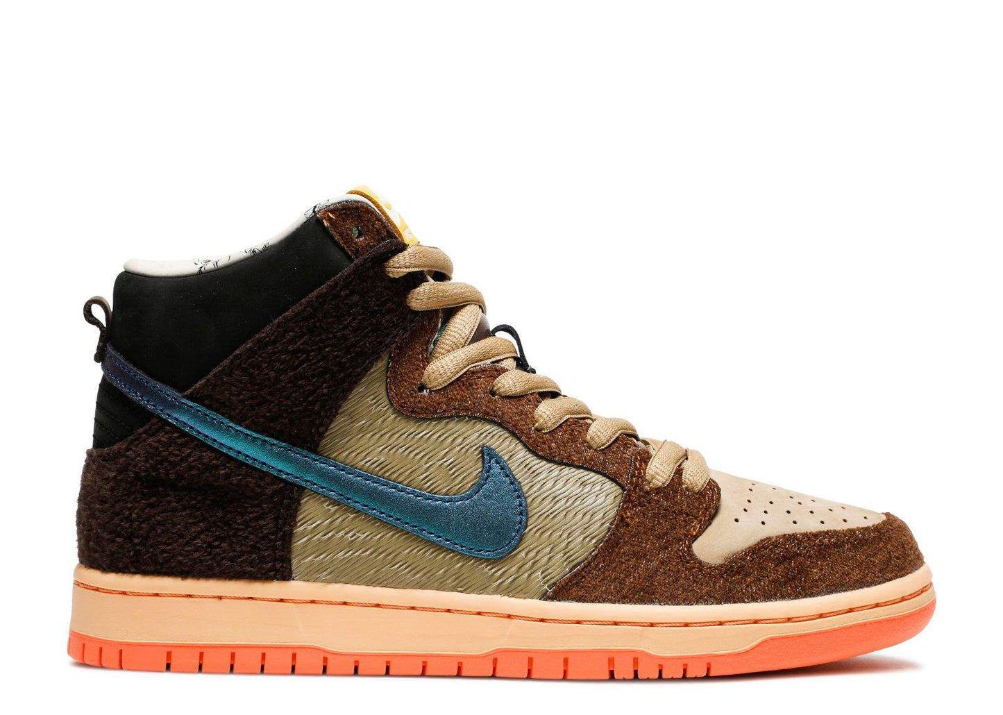 Nike Concepts X Dunk High Pro SB 'TurDUNKen Unfading Sneaker