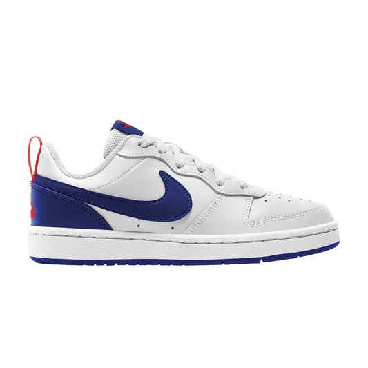 ( Grade School ) Nike Court Borough Low 2 'White Deep Royal' BQ5448-113