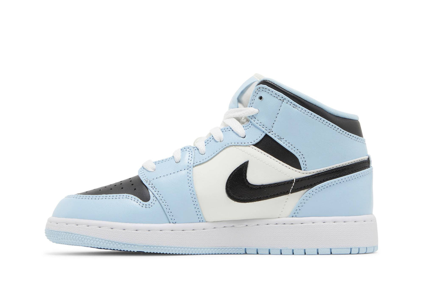 ( Grade School ) Air Jordan 1 Mid 'Ice Blue' 555112-401