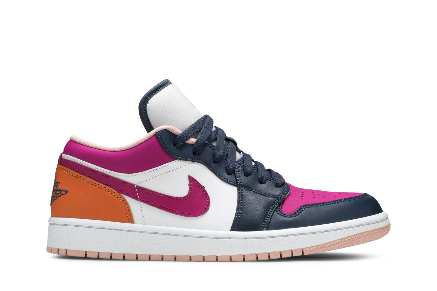 ( Women ) Air Jordan 1 Low SE 'Mismatched – Purple Magenta' DJ4342-400