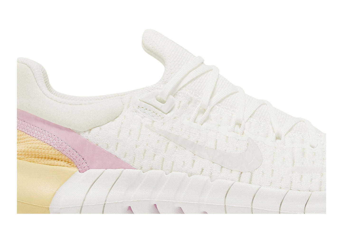 ( Women ) Nike Free Run 5.0 Summit White Light Arctic Pink CZ1891-100