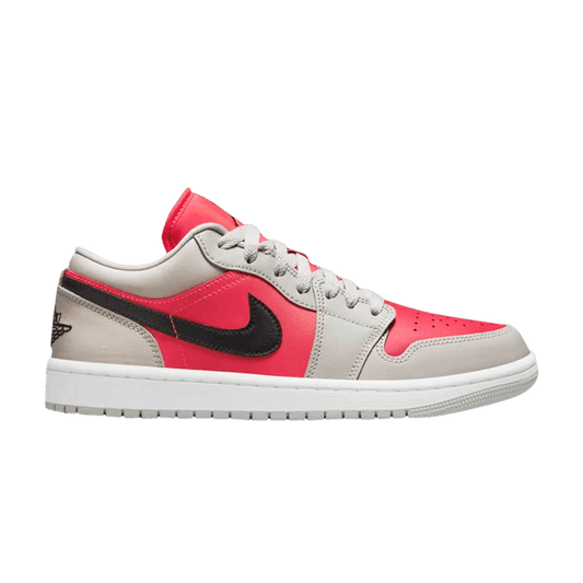 ( Women ) Air Jordan 1 Low 'Light Iron Ore Siren Red' DC0774-060